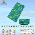 LSB-0037 Ningbo Lingshang 100% Polyester Bandana multifunktionale nahtlose Outdoor Kopfbedeckung Großhandel benutzerdefinierte Hals Schlauch Bandana